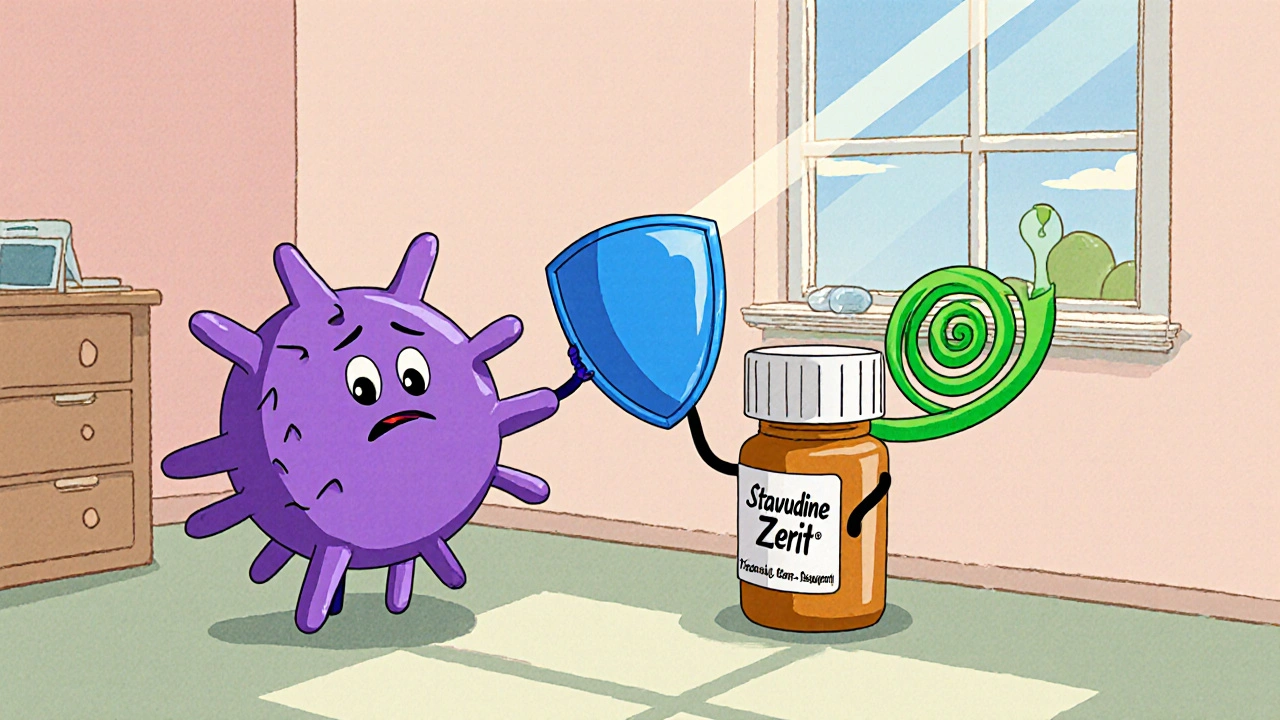 Stavudine (Zerit) vs. Modern HIV Drugs: A Detailed Comparison