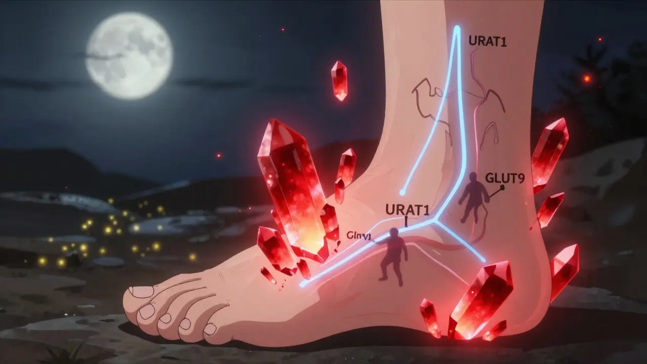 Gout: Understanding Purine Metabolism and How Urate-Lowering Medications Work