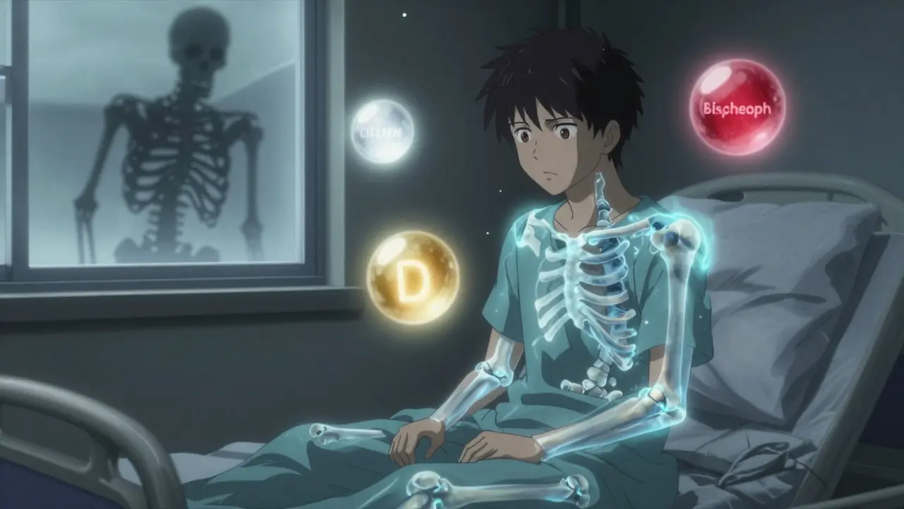 Preventing Steroid-Induced Osteoporosis: Calcium, Vitamin D, and Bisphosphonates